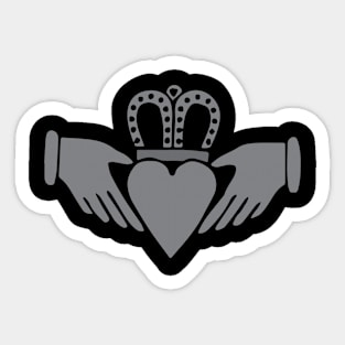 claddagh Sticker